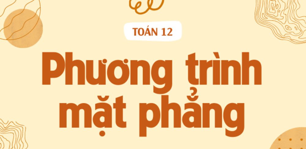 Phương trình mặt phẳng