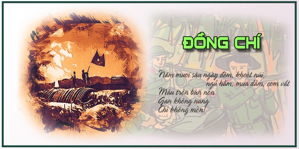cảm nhận bài thơ Đồng Chí
