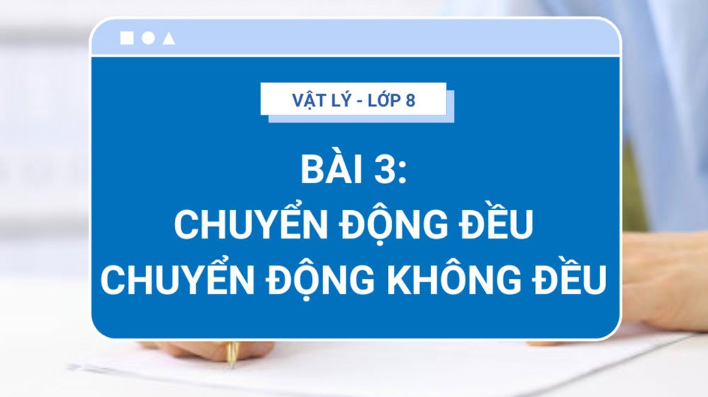 Chuyển động không đều