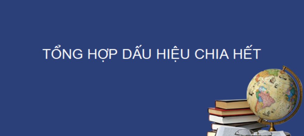 Dấu hiệu chia hết
