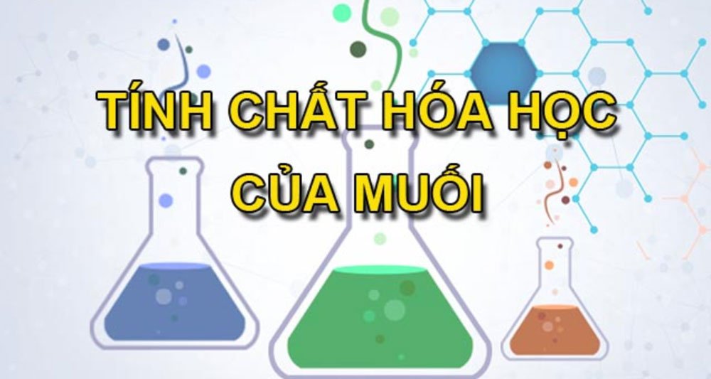 Tính chất hóa học của muối