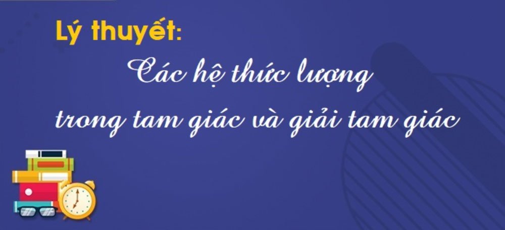 hệ thức lượng trong tam giác